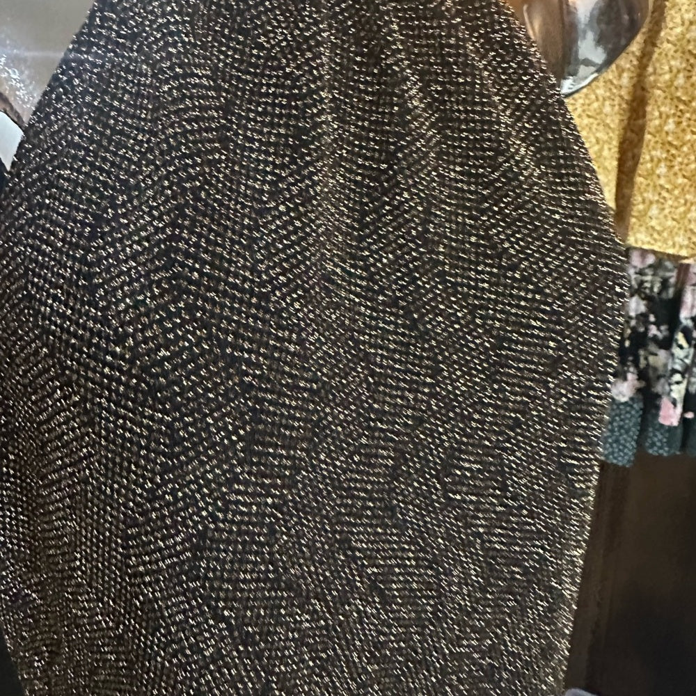 NWT SIZE L Show Me Your MuMu Silver Sleeveless Halter Mini Dress