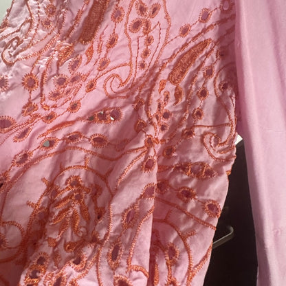 NWT SIZE S DX Collection Pink and Red Mini Dress