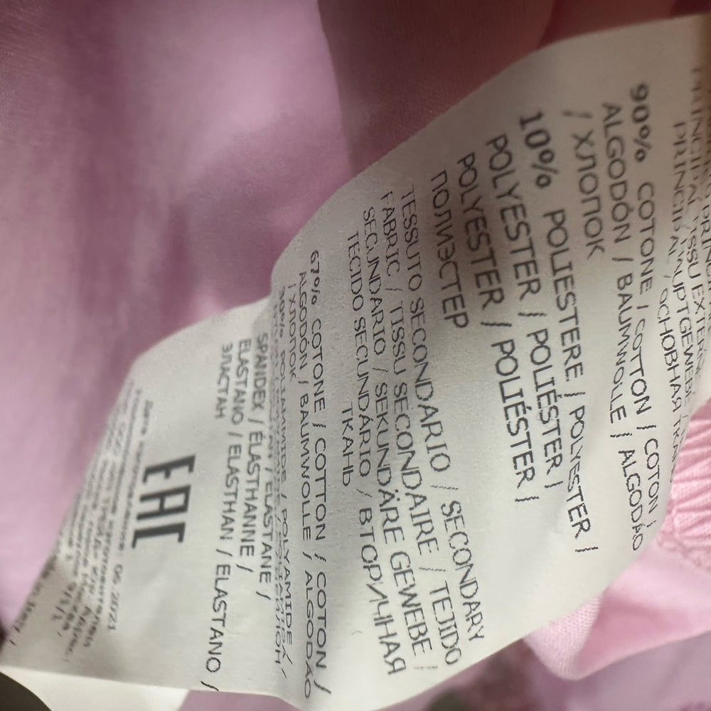 NWT SIZE S DX Collection Pink and Red Mini Dress