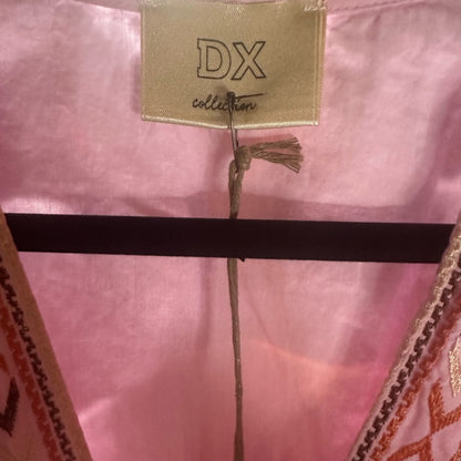 NWT SIZE S DX Collection Pink and Red Mini Dress