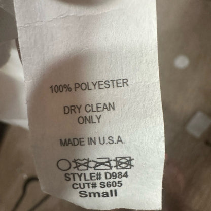 NWOT SIZE S Sage Off-Shoulder White Mini Dress with Black Lace