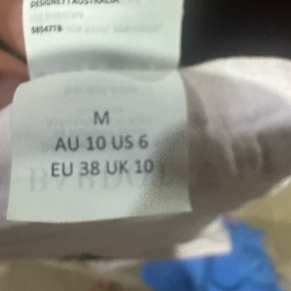 NWOT SIZE XS/ M Bardot Purple and Pink Sleeveless Bustier Crop Top