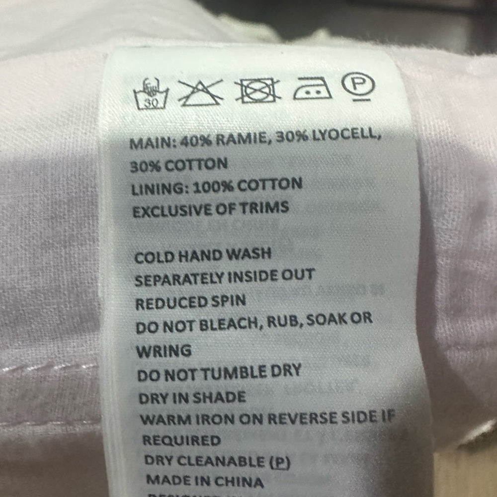 NWOT SIZE XS/ M Bardot Purple and Pink Sleeveless Bustier Crop Top