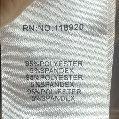 Gold Tan Sequin Sheath Mini Dress Plunge Neckline