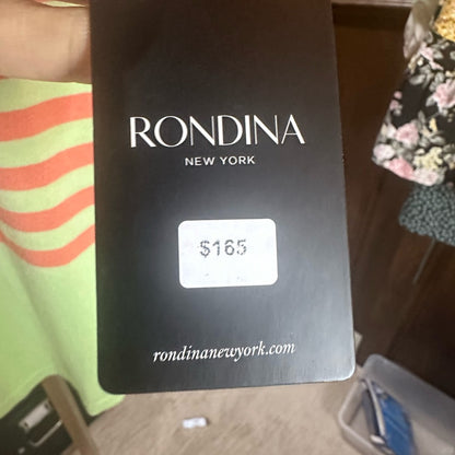 NWT SIZE L Striped Sleeveless Top - Green and Pink