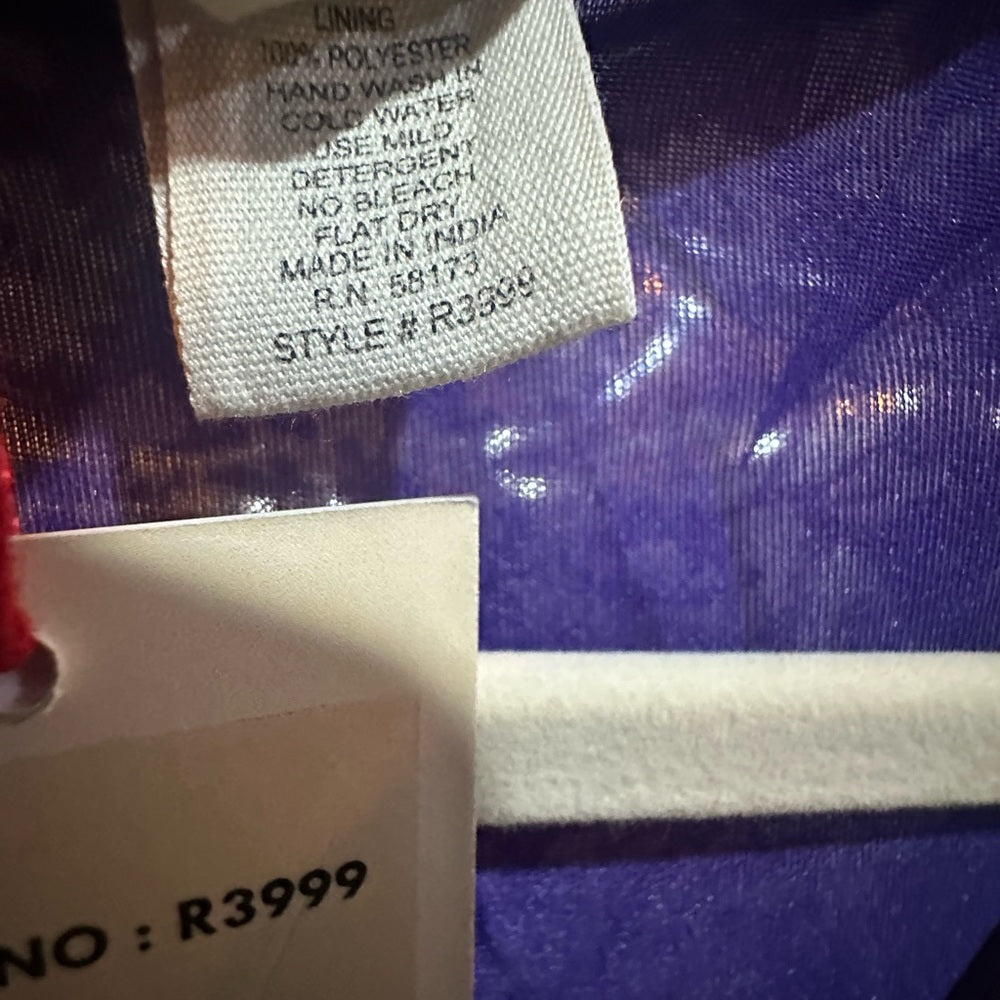 NWT SIZE S RAGA Purple Asymmetrical High-Low Sundress