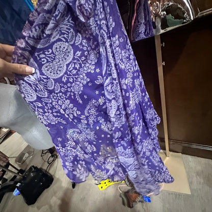 NWT SIZE S RAGA Purple Asymmetrical High-Low Sundress