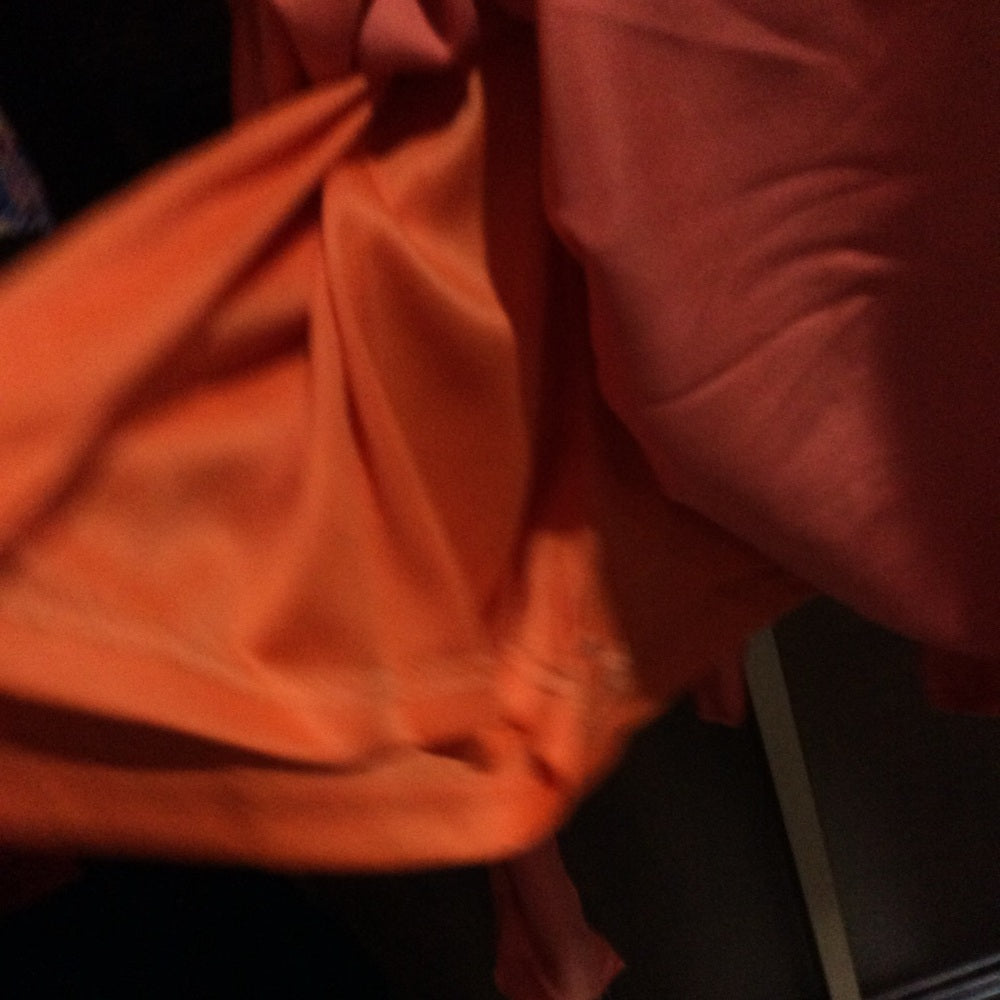 NWT SIZE M She + Sky Orange Jumpsuit with Wrap Design