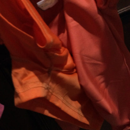 NWT SIZE M She + Sky Orange Jumpsuit with Wrap Design