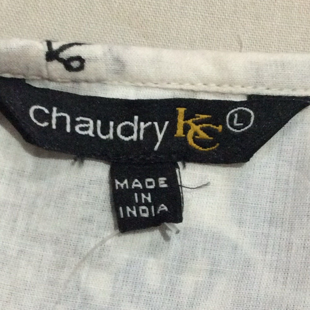 NWT SIZE L White Pleated Mini Sundress with Spaghetti Straps