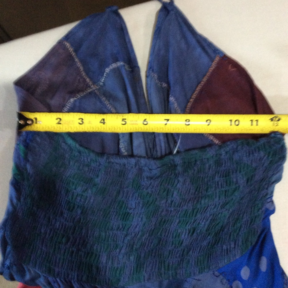 NWOT SUZE XS/S Purple Halter Wrap Mini Dress for Cocktail