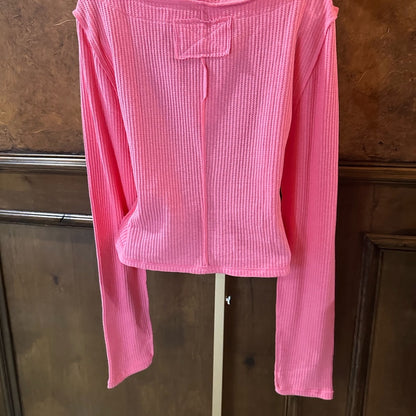 NWT SIZE XL We The Free Pink Crop Top