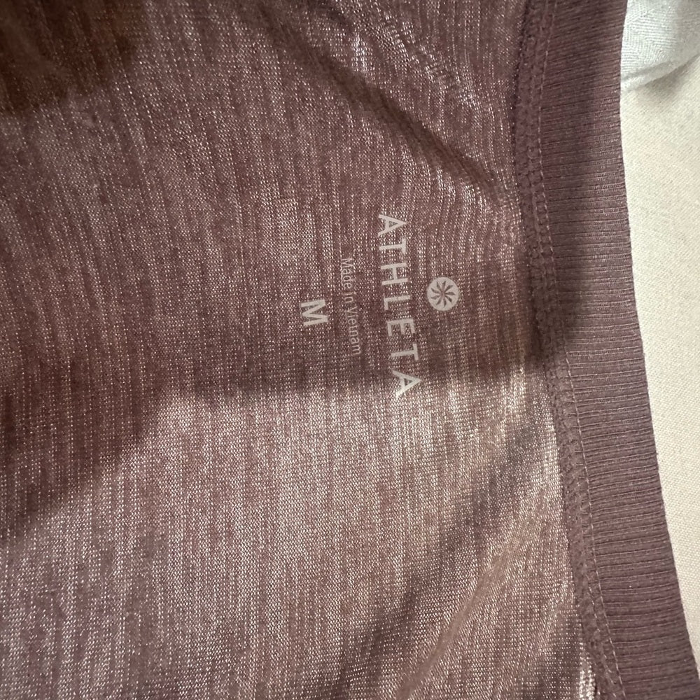 NWOT SIZE M Athleta Purple Sheath Mini Dress with Dolman Sleeves