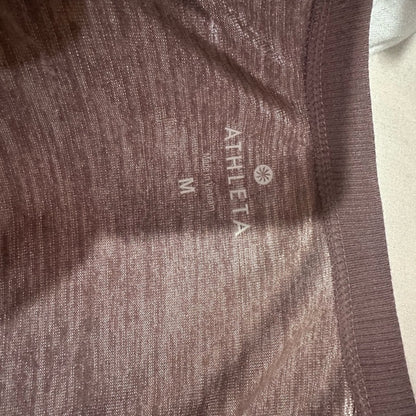 NWOT SIZE M Athleta Purple Sheath Mini Dress with Dolman Sleeves