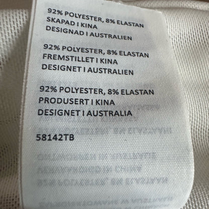 NWOT SUZE XS Bardot White Strapless Crop Top