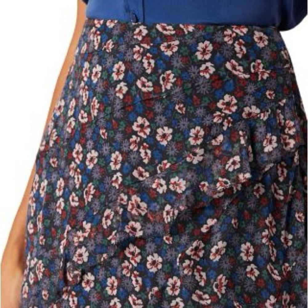 NWT SIZE 4 Joie Pink Asymmetrical Midi Skirt for Work