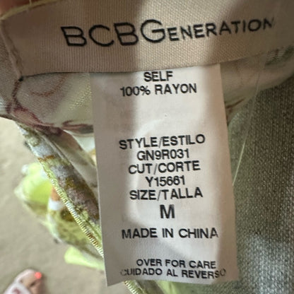 NWOT SIZE M BCBGeneration Cream Yellow Relaxed Tunic