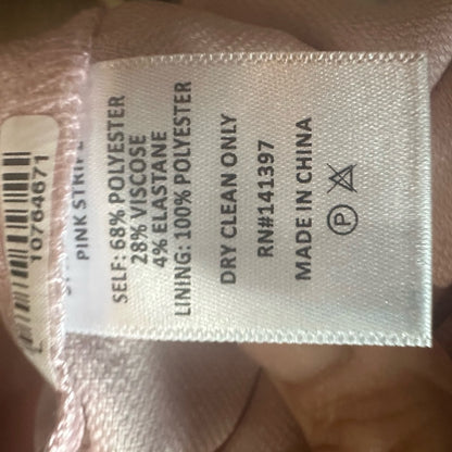 Astr Pink Ribbed Pencil Mini Skirt Cocktail