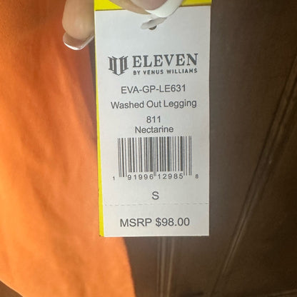 NWT SIZE S EleVen by Venus Williams Orange Athletic Leggings