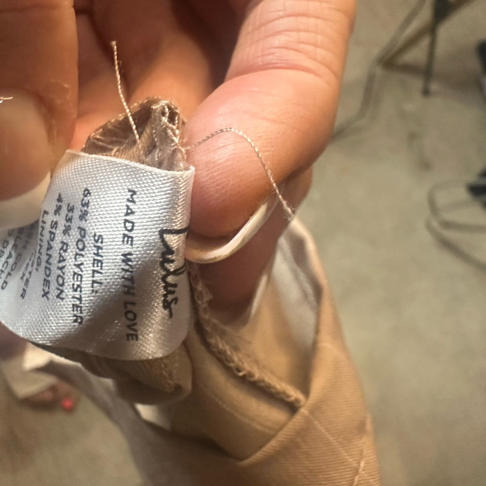 NWT SIZE S Lulus  Tan Wrap Mini Skorts Casual