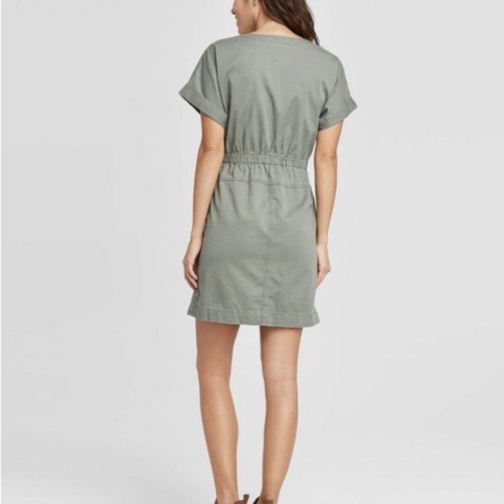 SIZE XXL Universal Thread Green Dolman Sleeve Sundress