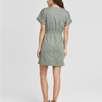 SIZE XXL Universal Thread Green Dolman Sleeve Sundress