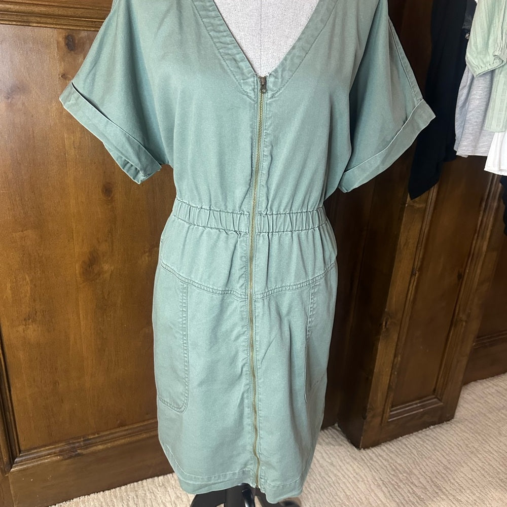 SIZE XXL Universal Thread Green Dolman Sleeve Sundress