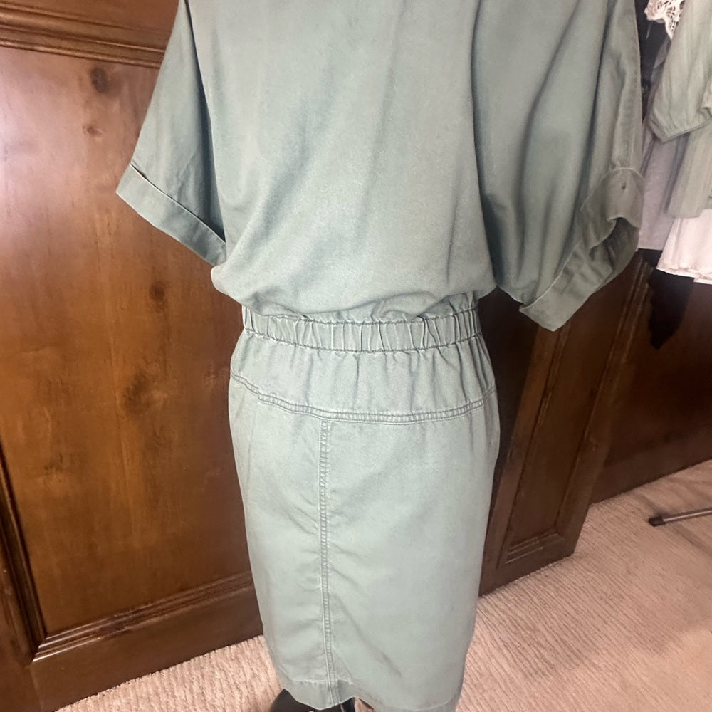 SIZE XXL Universal Thread Green Dolman Sleeve Sundress