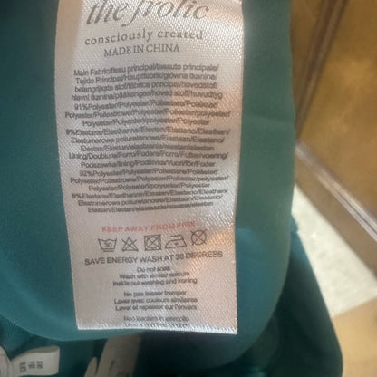 NWT SIZE 4 Chic Blue Pencil Mini Skirt with Slit for Night Out