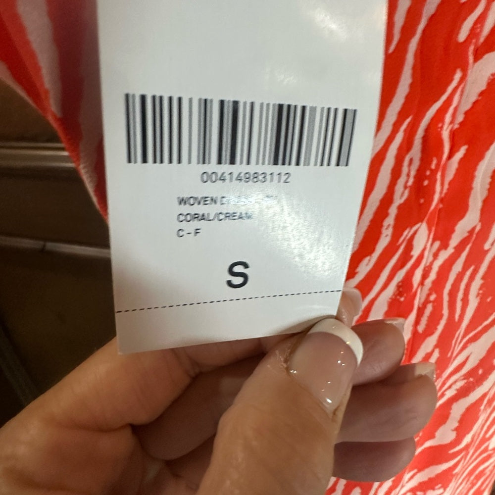 NWT SIZE S Forever 21 White and Red Ruched Bodycon Mini Dress