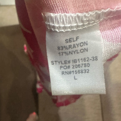 NWOT SIZEL BiBi Pink and White Casual Sundress Shorts