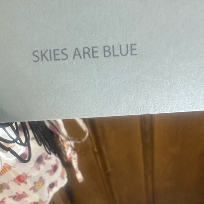 NWT SIZE L Skies Are Blue Cream Pink Sleeveless Blouse