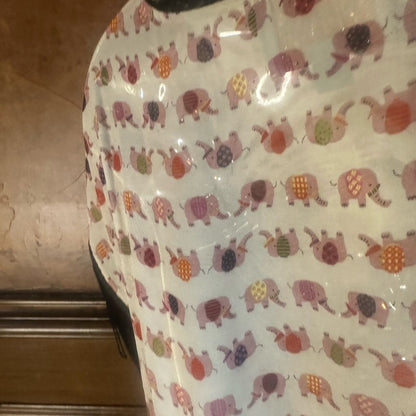 NWT SIZE L Skies Are Blue Cream Pink Sleeveless Blouse