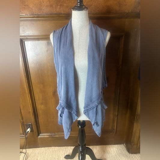 SIZE M Style & Co. Blue Jean Vest