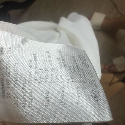 SIZE S/36 Casual Pink and Blue Mock Neck Mini Sundress