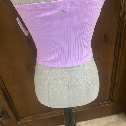 NWOT SIZE M Billabong Lavender Crop Top