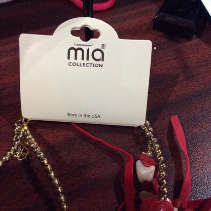 Beaded Necklace with fringe