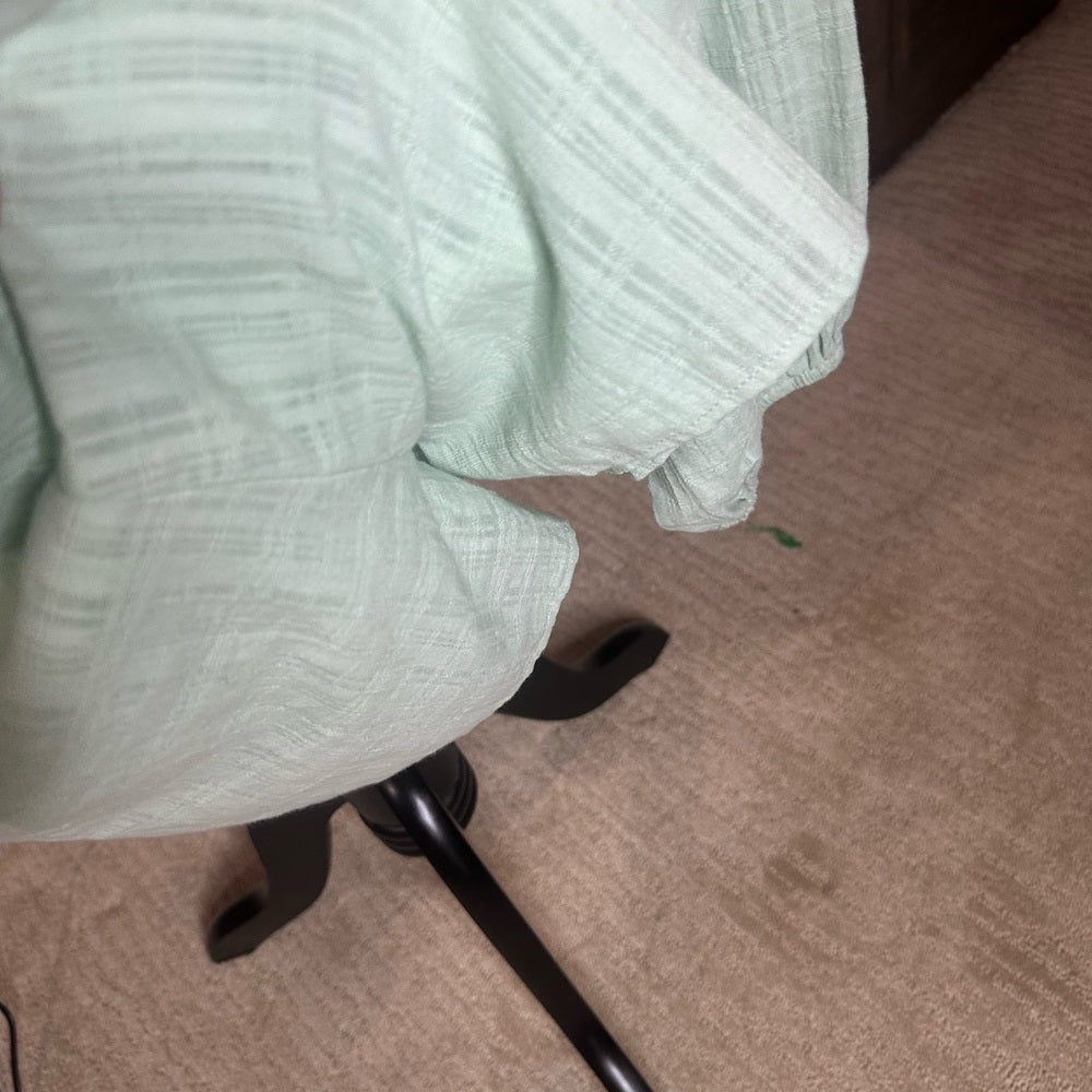 NWT SIZE L Lumiere Green Skorts High-Waisted Flowy Design