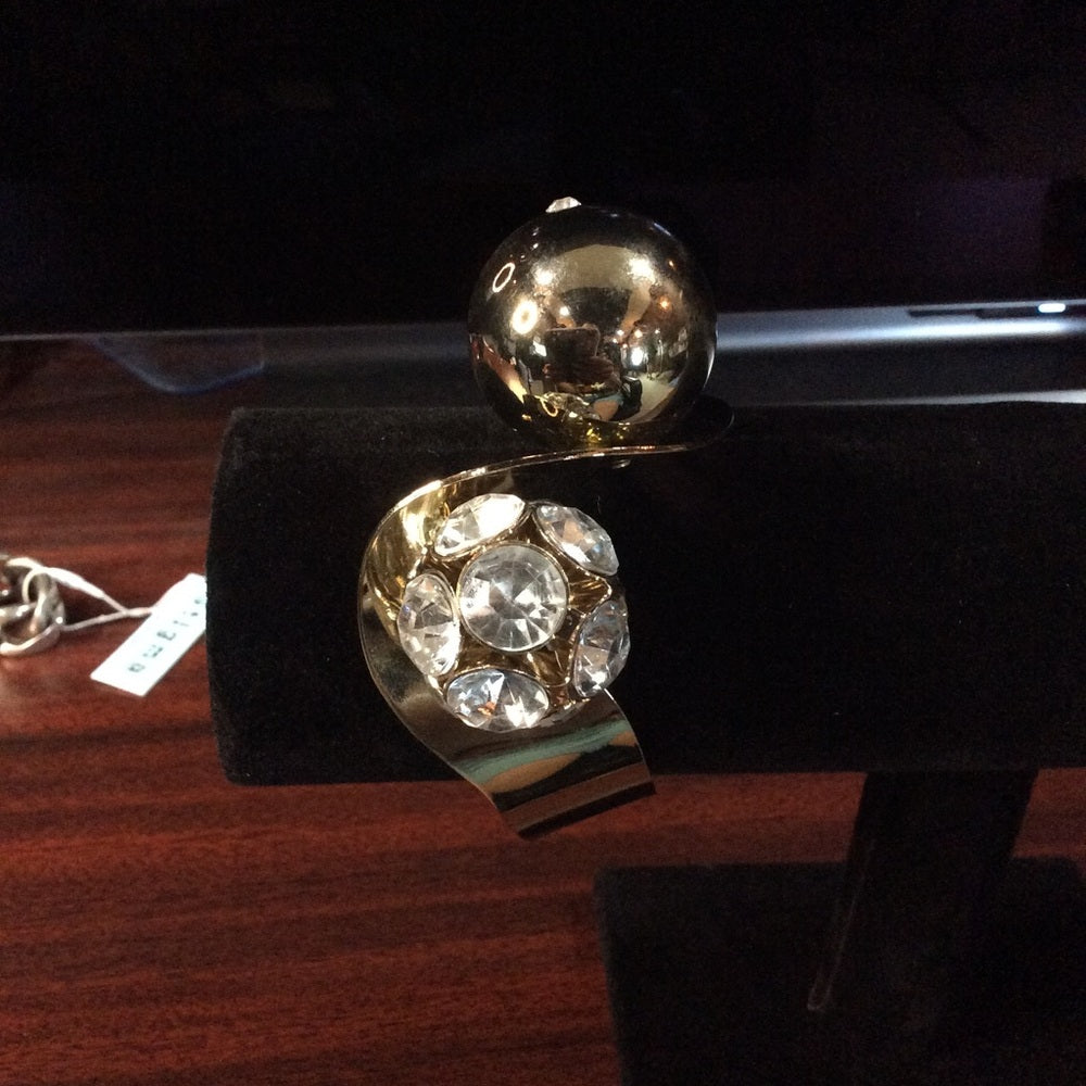 MIA Gold and Silver Crystal Bracelets