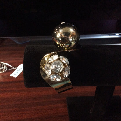 MIA Gold and Silver Crystal Bracelets