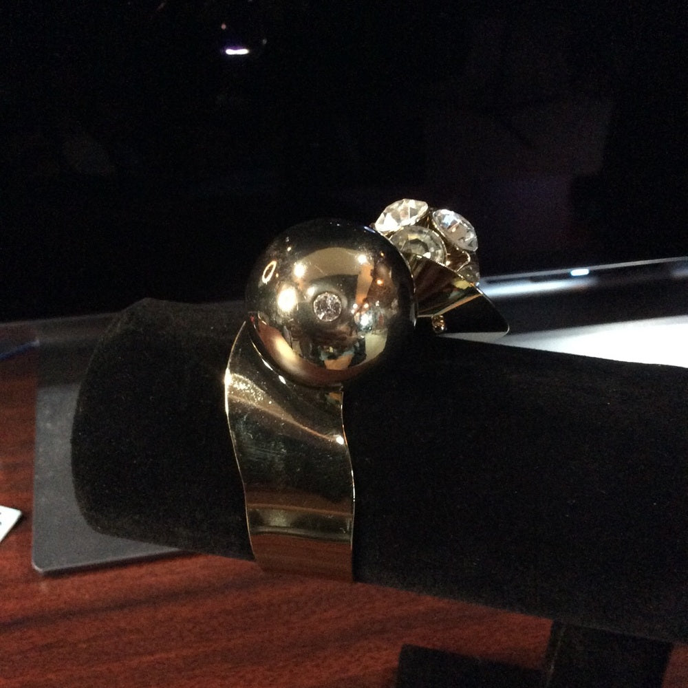 MIA Gold and Silver Crystal Bracelets