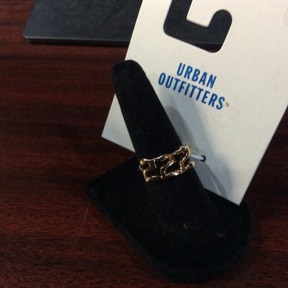 Urban Outfitters Gold Link Ring
