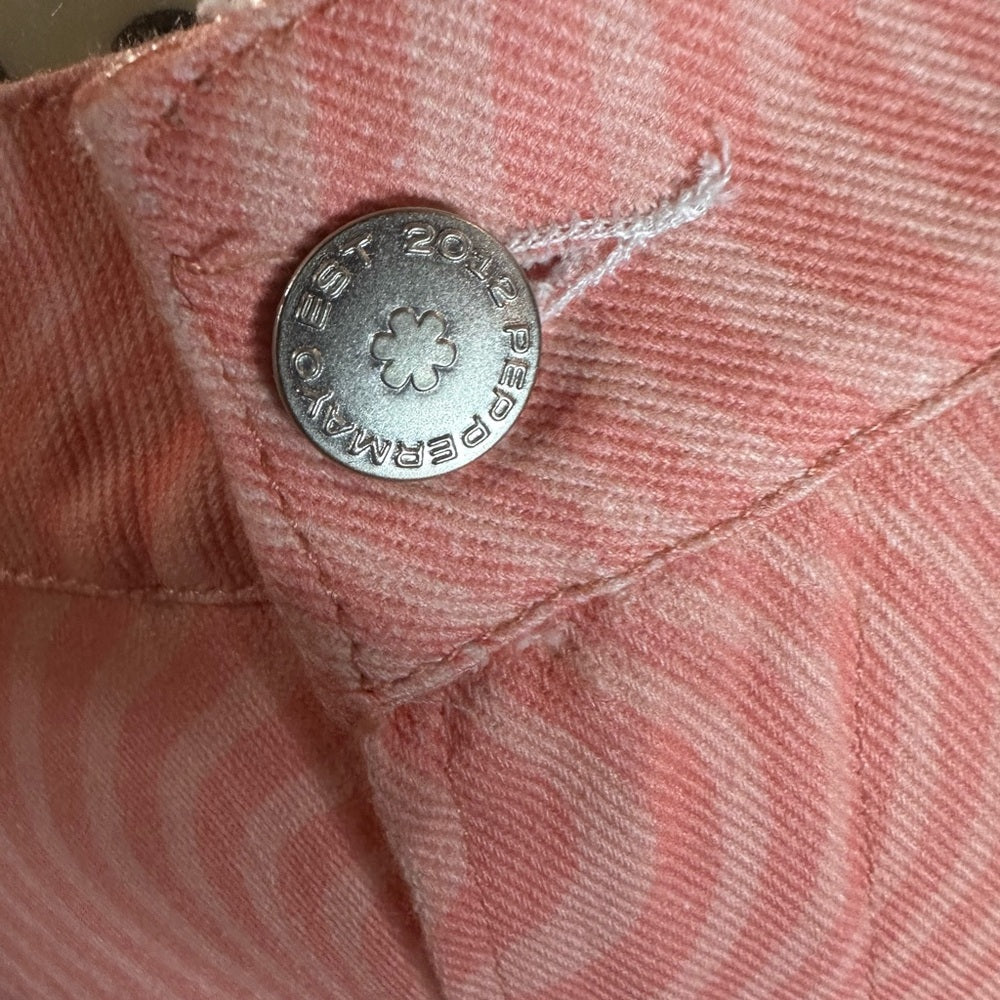 Peppermayo Pink Cropped Ankle Pants