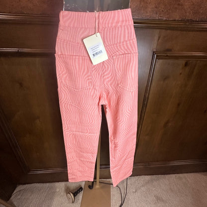 Peppermayo Pink Cropped Ankle Pants