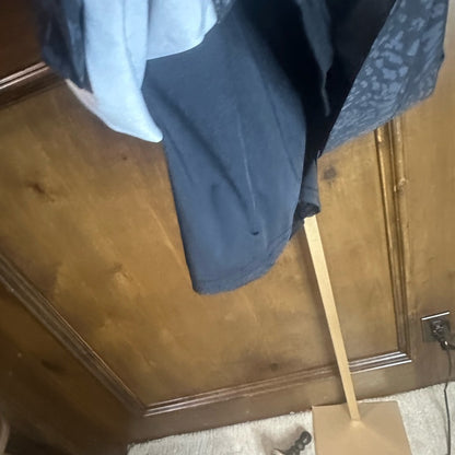 Speedo Black and White Knee-Length A-Line Skorts