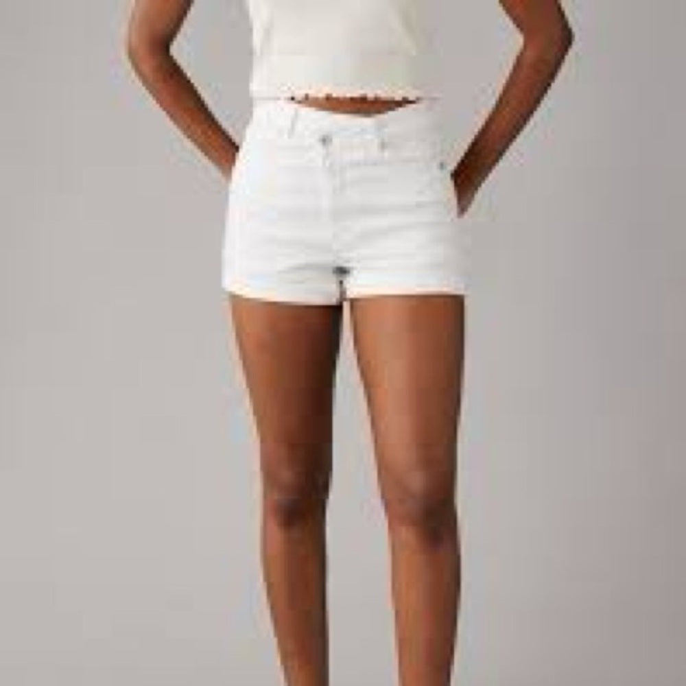SIZE 12 American Eagle Outfitters White High Waist Shorts