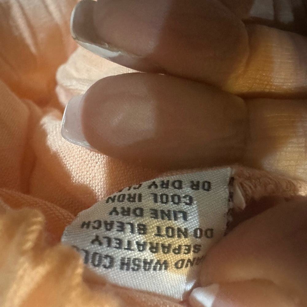 Blue Embellished Tiered Long Sleeve Sundress