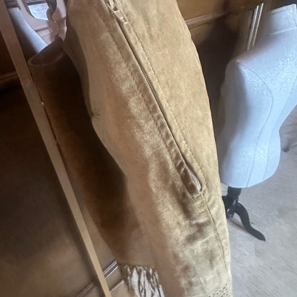 NWT SIZE 10 INC International Concepts Tan Pencil Mini Skirt