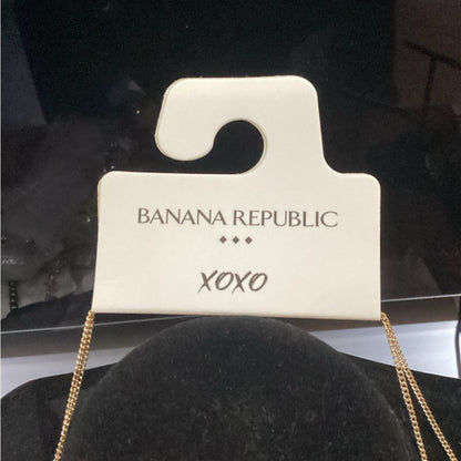 Banana Republic Gold and Silver Statement Necklace