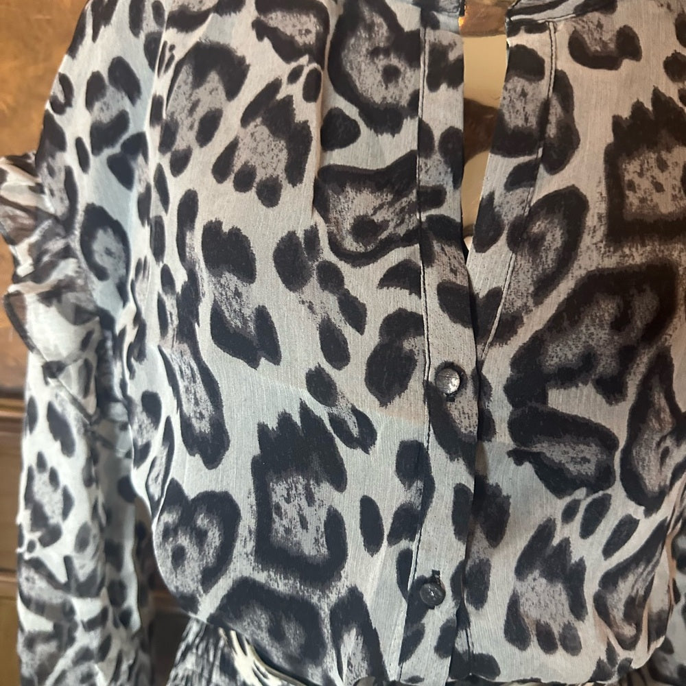 The Clothing Company Black and White Mini Dress